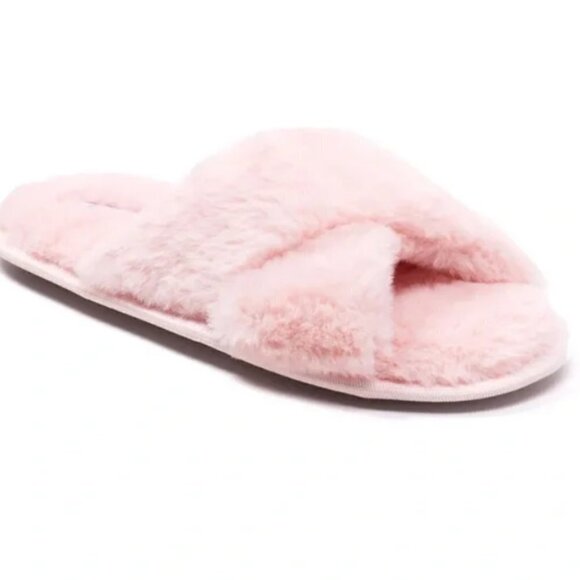 NWT Splendid Cross Slide Slippers Size S/M - Picture 2 of 5